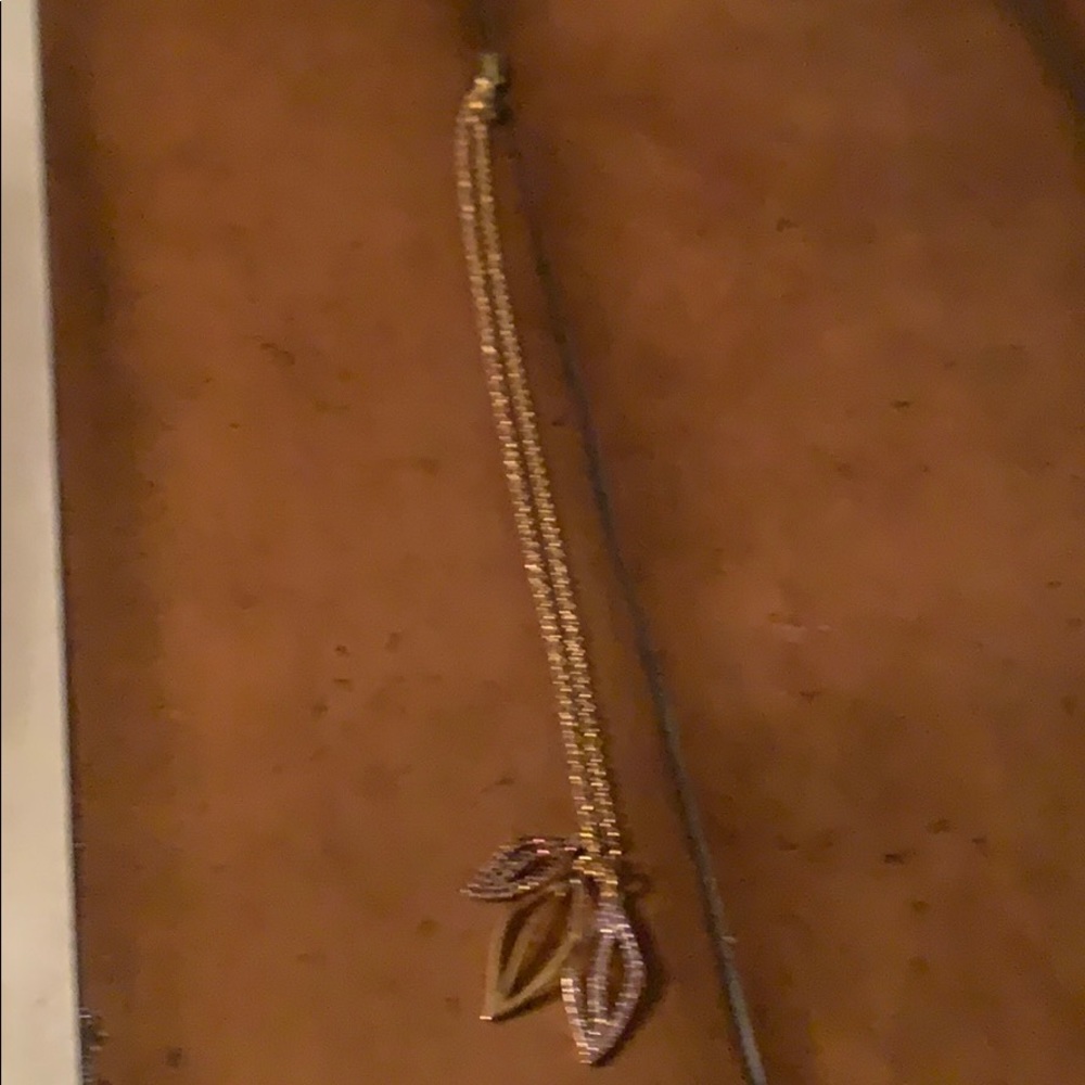 Coach Leaf Necklace